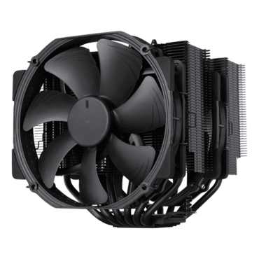 NH-D15 chromax.black, 165mm Height, 225W TDP, Copper/Aluminum CPU Cooler