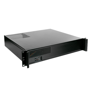 WD1880-D213MATX 18U 800mm Depth Simple Server Rack with 2U Compact Server/Desktop microATX Chassis