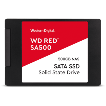 500GB Red SA500 NAS 7mm, 560 / 530 MB/s, 3D NAND, SATA 6Gb/s, 2.5&quot; SSD