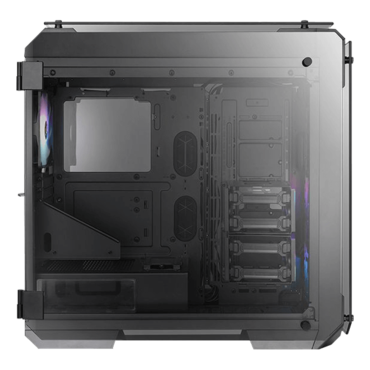 View 71 TG ARGB, Tempered Glass, No PSU, E-ATX, Black, Full Tower Case