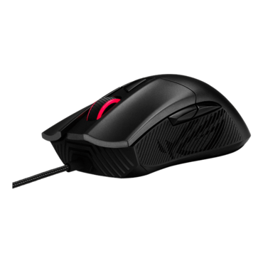 ROG Gladius II Core, RGB, 6200-dpi, Wired, Black, Optical Gaming Mouse