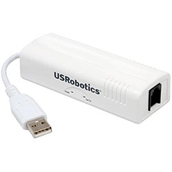 USR5637 External 56K V.92 High-Performance Faxmodem, USB, Retail
