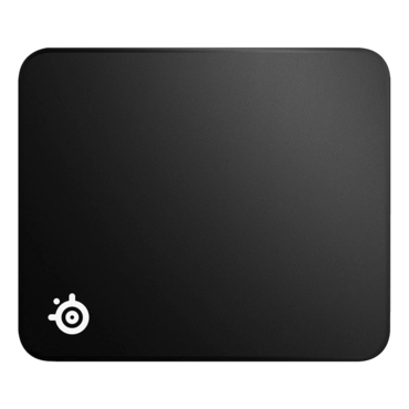 QcK (Medium), Anti-slip rubber base, Black, Retail Gaming Mouse Mat
