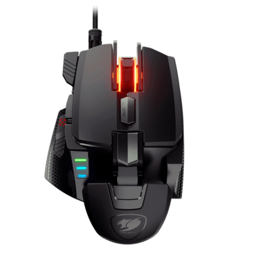 700M EVO, 2 RGB Zones, 16000-dpi, Wired, Black, Optical Gaming Mouse