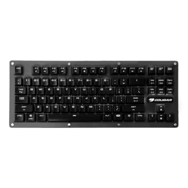 PURI TKL, White, Cherry MX Red, Wired, Black, Mechanical Gaming Keyboard