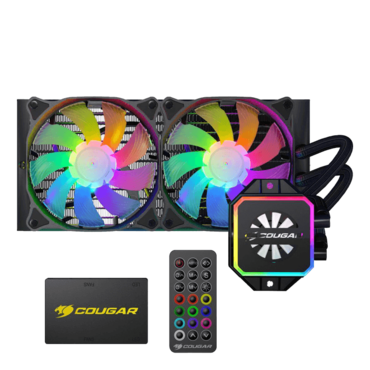 Helor 240, ARGB w/ Core Box v2 & Remote Control, 240mm Radiator, Liquid Cooling System