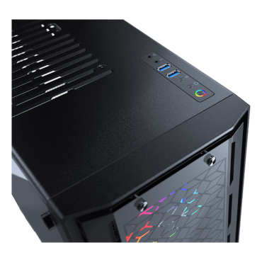 Neo G, Tempered Glass, No PSU, E-ATX, Black, Mid Tower Case