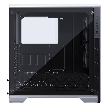 Neo V2, Tempered Glass, No PSU, ATX, Silver, Mid Tower Case