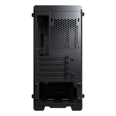 Neo Micro V2, Tempered Glass, No PSU, microATX, Black, Mini Tower Case