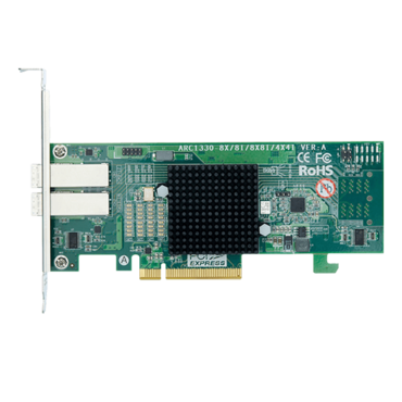 ARC-1330-8X, SAS 12Gb/s, 8-Port, PCIe 3.0 x8, Host Bus Adapter