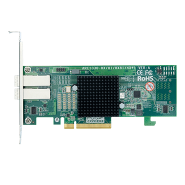 ARC-1330-8X, SAS 12Gb/s, 8-Port, PCIe 3.0 x8, Host Bus Adapter