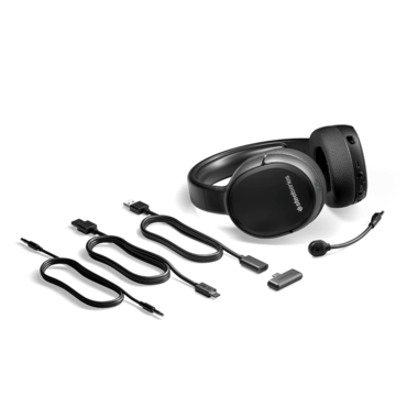ARCTIS 1 WIRELESS, Wired/Wireless, Black, Gaming Headset