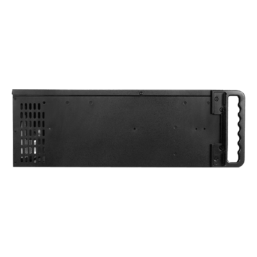 D Storm D-400SEA-RD-T7SA, Red Bezel, 4x 5.25", 3x 3.5" Drive Bays, No PSU, ATX, Black, 4U Chassis