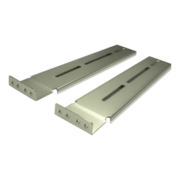 D Storm D-200SEA-BL-RAIL24, Blue Bezel, 2x 5.25", 2x 3.5" Drive Bays, w/ 20" Sliding Rail Kit, No PSU, ATX, Black, 2U Chassis