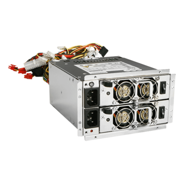 D Storm D-400SEA-SL-50R8PD8, Silver Bezel, 4x 5.25", 3x 3.5" Drive Bays, 500W Rdt PSU, ATX, Black, 4U Chassis