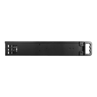 D Storm D-200SEA-BK-RAIL24, Black Bezel, 2x 5.25", 2x 3.5" Drive Bays, w/ 20" Sliding Rail Kit, No PSU, ATX, Black, 2U Chassis