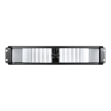 D Storm D-200SEA-SL-75S2UPD8, Silver Bezel, 2x 5.25&quot;, 2x 3.5&quot; Drive Bays, 750W Rdt PSU, ATX, Black, 2U Chassis