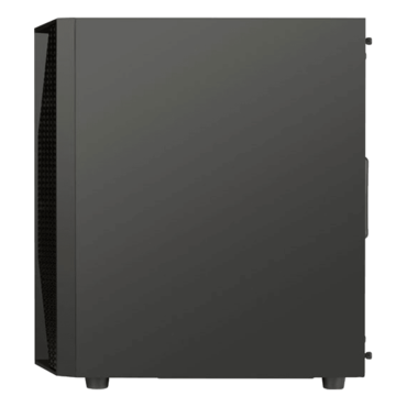 FARA B1, Tempered Glass, No PSU, ATX, Black, Mid Tower Case