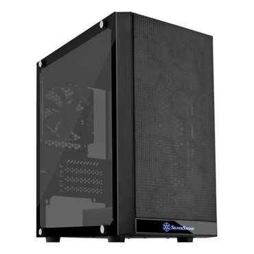 Precision PS15, Tempered Glass, No PSU, microATX, Black, Mini Tower Case