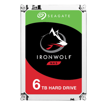 6TB IronWolf ST6000VN001, 5400 RPM, SATA 6Gb/s, 256MB cache, 3.5&quot; HDD