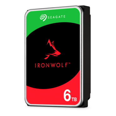 6TB IronWolf ST6000VN001, 5400 RPM, SATA 6Gb/s, 256MB cache, 3.5&quot; HDD