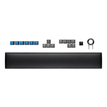 K95 RGB PLATINUM XT, Per Key RGB, Cherry MX Speed Silver, Wired, Black, Mechanical Gaming Keyboard