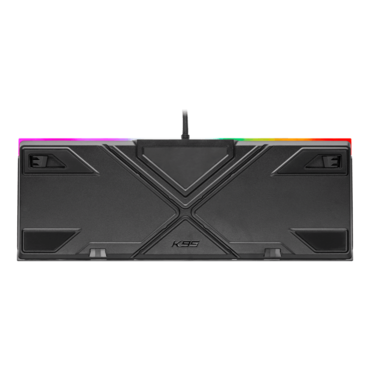 K95 RGB PLATINUM XT, Per Key RGB, Cherry MX Speed Silver, Wired, Black, Mechanical Gaming Keyboard