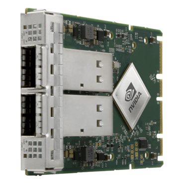 MCX566A-CDAI, 100Gbps, 2xQSFP28, Ethernet, OCP 3.0 Mezzanine Network Adapter