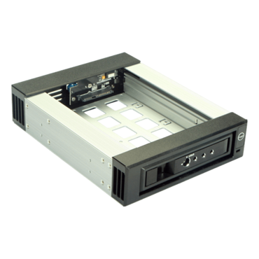 T-7DE-HD, 1x 5.25" to 1x 3.5"/2.5", SAS/SATA 12Gb/s, SSD/HDD, Black Hot-swap Rack