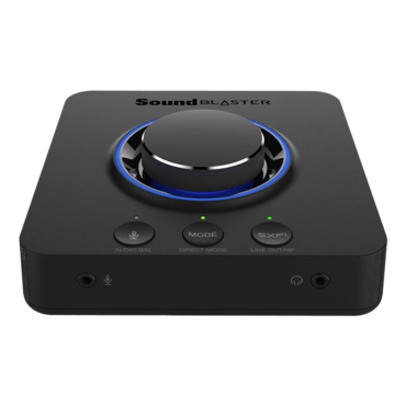 Sound Blaster X3, 7.1 Channels, 32-bit / 192KHz, 115 dB DNR, USB Sound Card