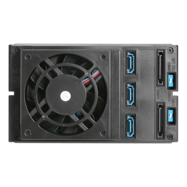 BPN-DE230P-BLACK, Trayless 2x 5.25" to 3x 3.5", SAS/SATA 12Gb/s, HDD, Black Hot-swap Rack w/ Independent HDD Power Switch