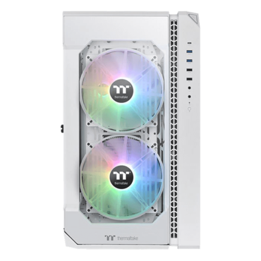 View 51 TG Snow ARGB, Tempered Glass, No PSU, E-ATX, White, Full Tower Case