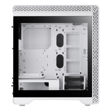 S500 TG Snow, Tempered Glass, No PSU, ATX, White, Mid Tower Case