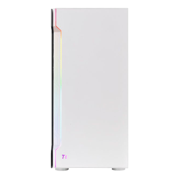 H200 TG Snow RGB, Tempered Glass, No PSU, ATX, White, Mid Tower Case