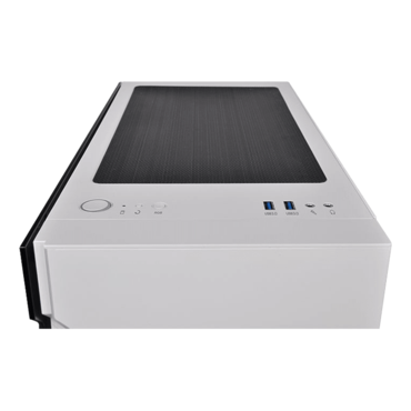 H200 TG Snow RGB, Tempered Glass, No PSU, ATX, White, Mid Tower Case