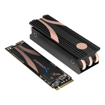 1TB Rocket, w/ Heatsink, 5000 / 4400 MB/s, 3D TLC NAND, PCIe NVMe 4.0 x4, M.2 2280 SSD