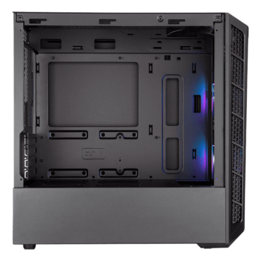 MasterBox MB311L ARGB, Tempered Glass, No PSU, microATX, Black, Mini Tower Case