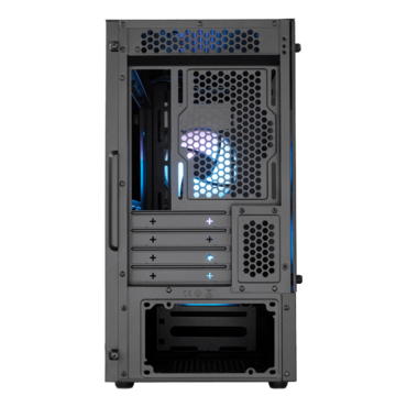 MasterBox MB311L ARGB, Tempered Glass, No PSU, microATX, Black, Mini Tower Case