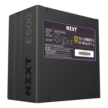 E500, 80 PLUS Gold 500W, Fully Modular, ATX Power Supply