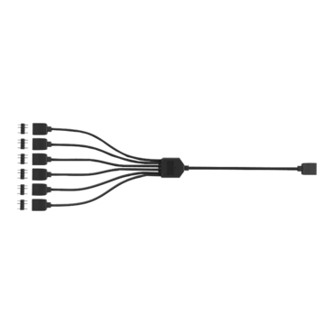 EK-D-RGB 6-Way Splitter Cable