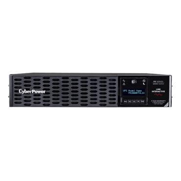 PR2000RTXL2UTAA, LCD, 2000 VA/2000 W, Sine Wave, 2U Rackmount/Tower UPS - TAA Compliant