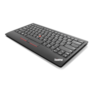 4Y40X49493, Wireless/Bluetooth, Pure Black, Membrane Compact Keyboard