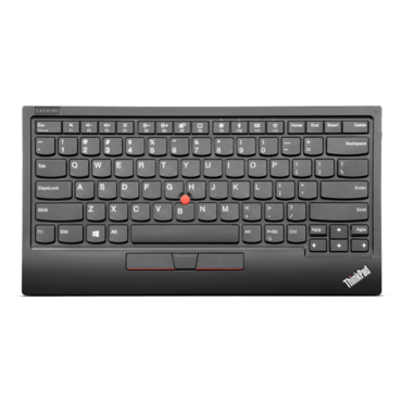 4Y40X49493, Wireless/Bluetooth, Pure Black, Membrane Compact Keyboard
