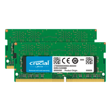 64GB Kit (2 x 32GB) DDR4 3200MHz, CL22, SO-DIMM Memory