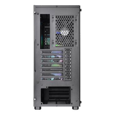 V250 TG ARGB, Tempered Glass, No PSU, ATX, Black, Mid Tower Case