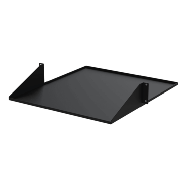 CABSHF2POST2, 2U 19&quot; 2-Post Network Rack Shelf - 20in Deep Center Mount Cantilever Tray Rackmount Shelf