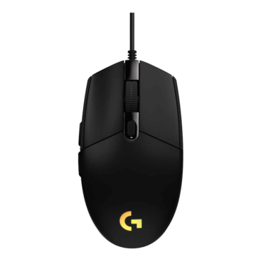 G203 Lightsync, RGB, 8000-dpi, Wired, Black, Laser Gaming Mouse