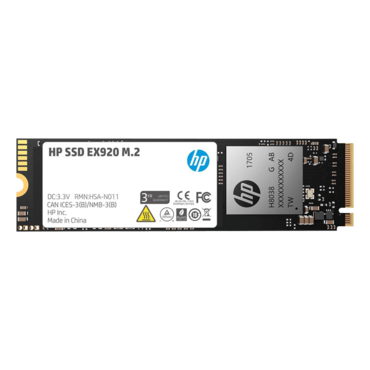 256GB EX920, 3200 / 1200 MB/s, 3D TLC NAND, PCIe NVMe 3.0 x4, M.2 2280 SSD