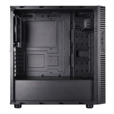 Precision PS14-E, No PSU, ATX, Black, Mid Tower Case