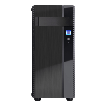 Precision PS14-E, No PSU, ATX, Black, Mid Tower Case